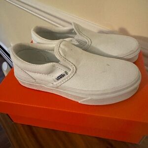 Vans slip-on sneakers. Like-new.